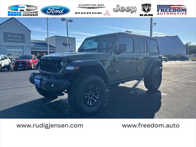 2025 Jeep Wrangler 4-Door Willys 4x4 for sale in New Lisbon, WI