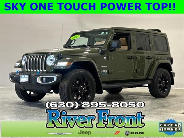 2022 Jeep Wrangler 4xe Unlimited Sahara 4x4