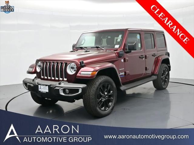 2021 Jeep Wrangler 4xe Unlimited Sahara 4x4 2021 Jeep Wrangler 4xe Unlimited Sahara 4x4
