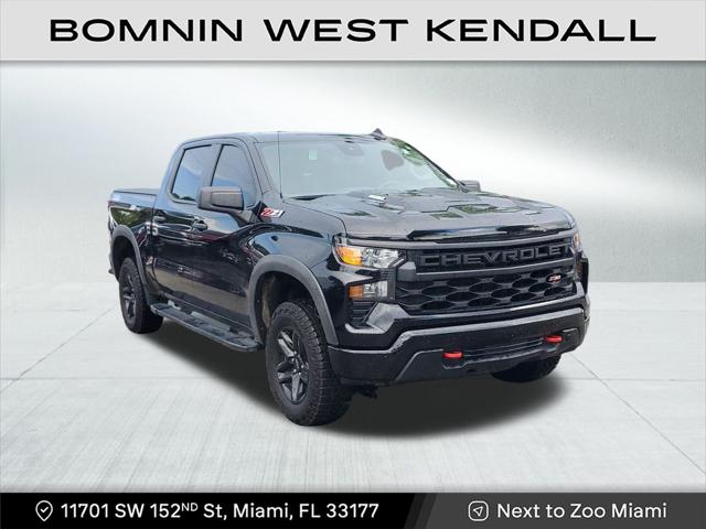 2024 Chevrolet Silverado 1500 4WD Crew Cab Short Bed Custom Trail Boss