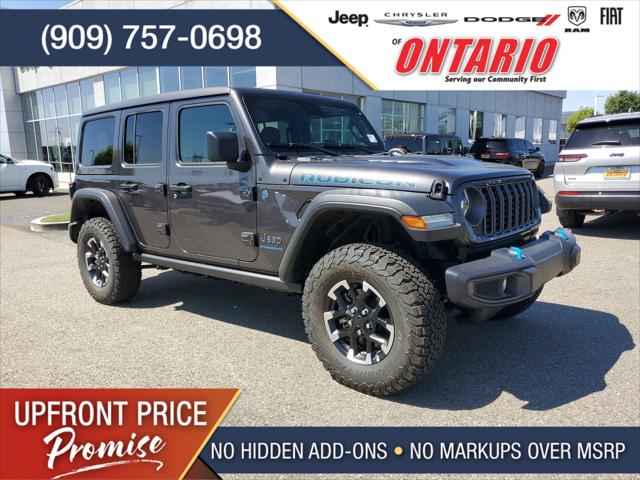 2025 Jeep Wrangler 4xe WRANGLER 4-DOOR RUBICON 4xe
