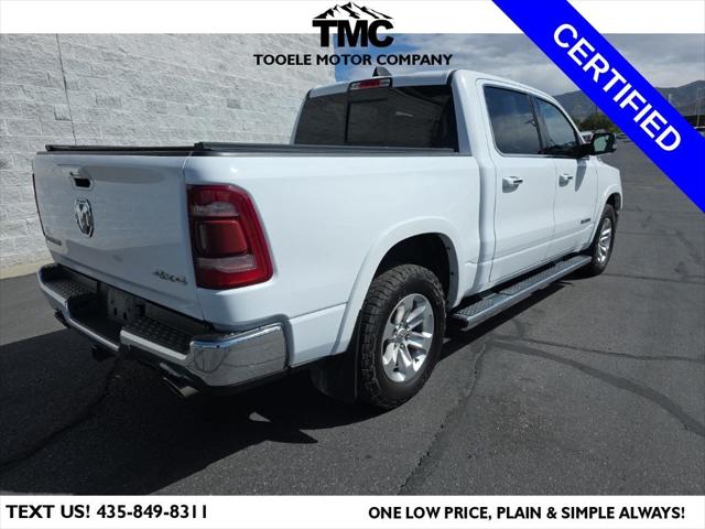 2022 RAM 1500 Laramie Crew Cab 4x4 57 Box