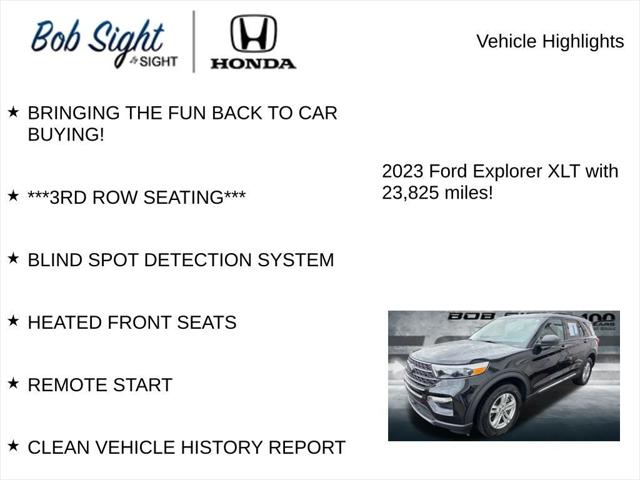 2023 Ford Explorer XLT 2023 Ford Explorer XLT