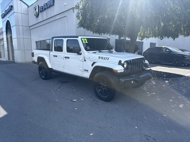 2022 Jeep Gladiator Willys 4x4 2022 Jeep Gladiator Willys 4x4