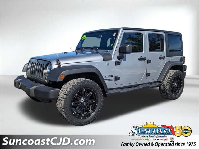 2017 Jeep Wrangler Unlimited Sport 4x4