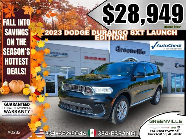2023 Dodge Durango SXT Launch Edition AWD 2023 Dodge Durango SXT Launch Edition AWD