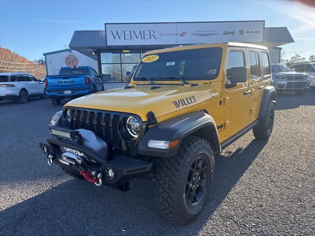 2021 Jeep Wrangler Unlimited Willys 4x4 2021 Jeep Wrangler Unlimited Willys 4x4