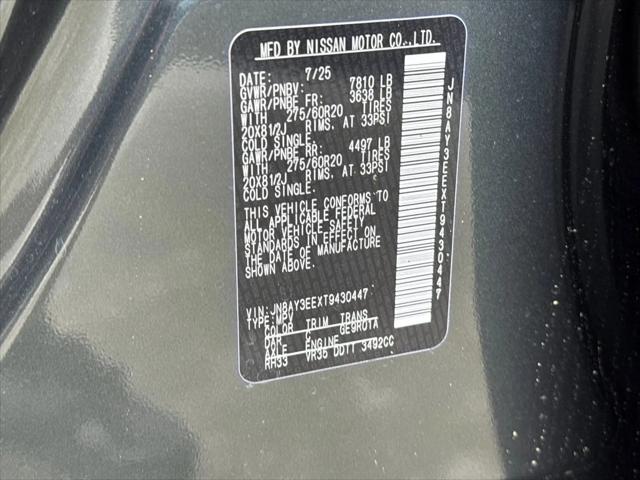 2026 Nissan Armada Platinum
