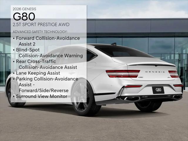 2026 Genesis G80 2.5T Sport Prestige
