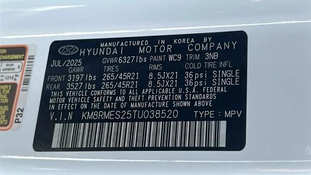 2026 Hyundai Palisade Calligraphy