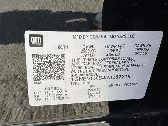 2024 Chevrolet Traverse AWD RS