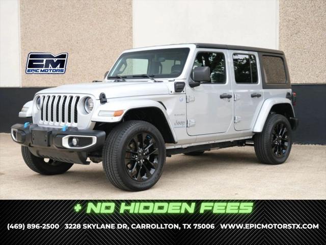 2023 Jeep Wrangler 4xe Sahara 4x4 for sale in Carrollton, TX