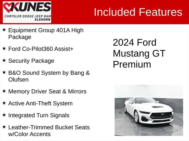 2024 Ford Mustang GT Premium Fastback