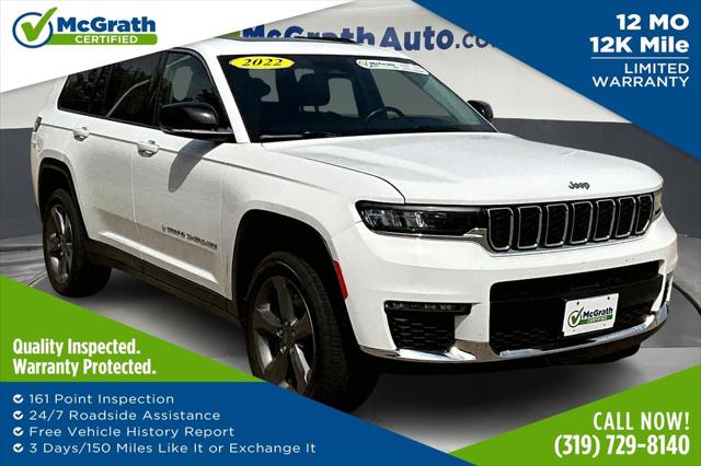 2022 Jeep Grand Cherokee L Limited 4x4 for sale in DUBUQUE, IA
