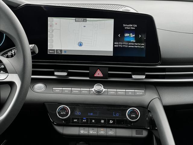 2025 Hyundai Elantra Hybrid Blue