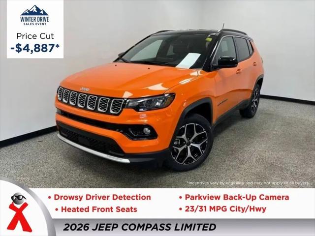 2026 Jeep Compass COMPASS LIMITED 4X4