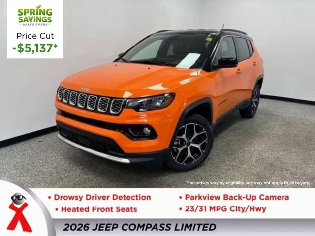 2026 Jeep Compass COMPASS LIMITED 4X4