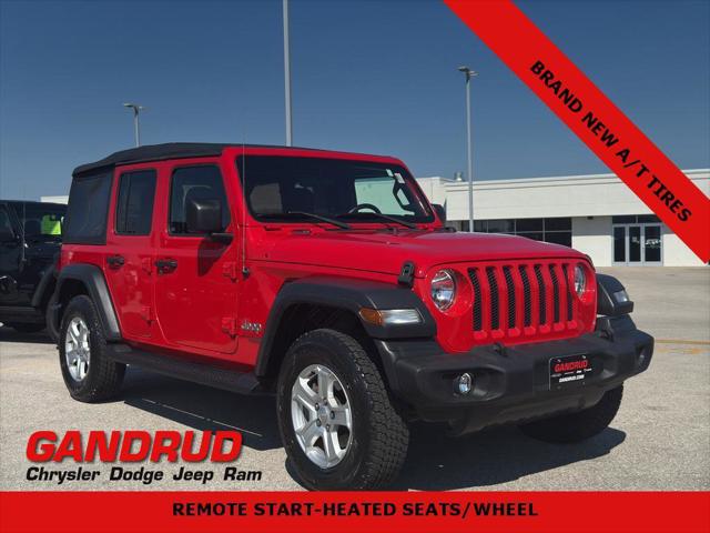 2018 Jeep Wrangler Unlimited Sport S 4x4 2018 Jeep Wrangler Unlimited Sport S 4x4