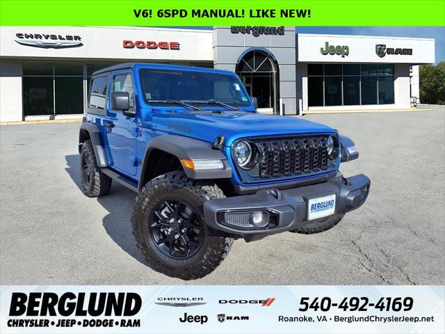 2025 Jeep Wrangler 2-Door Willys 4x4