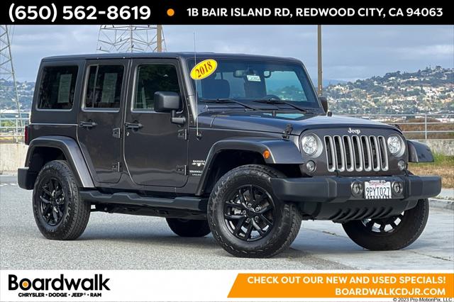 2018 Jeep Wrangler JK Unlimited Sahara 4x4