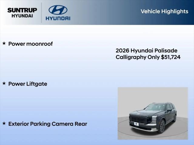 2026 Hyundai Palisade Calligraphy