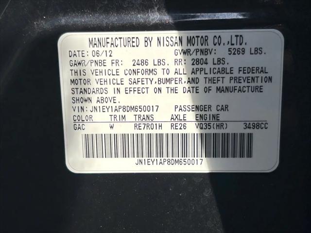 2013 INFINITI M35h M35H