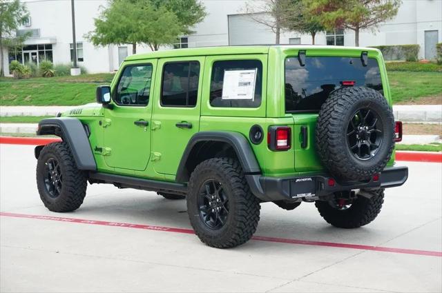 2025 Jeep Wrangler 4-Door Willys 4x4
