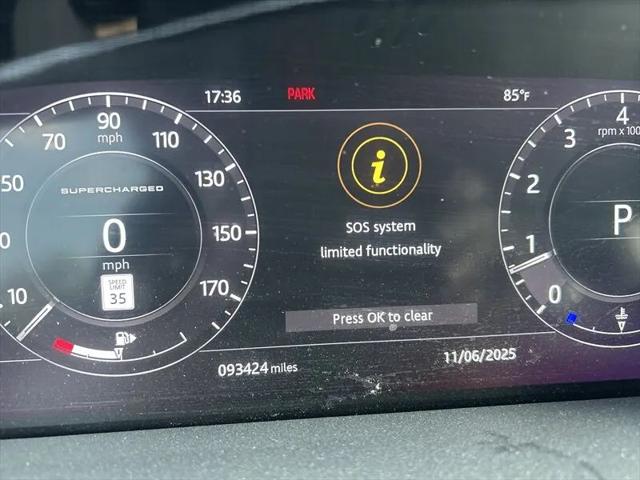2018 Land Rover Range Rover 5.0L V8 Supercharged