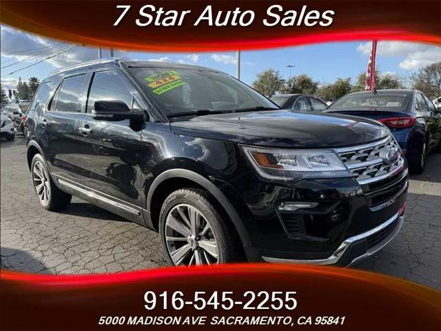 2018 Ford Explorer Limited for sale in Sacramento, CA