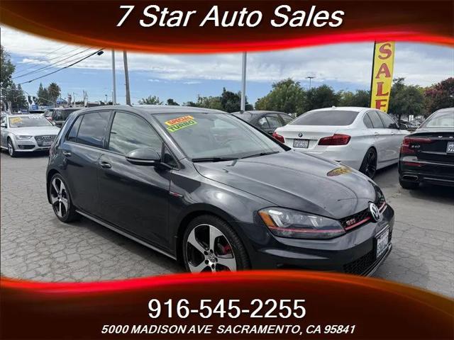 2017 Volkswagen Golf GTI SE 4-Door for sale in Sacramento, CA