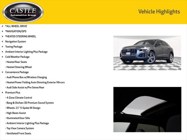 2019 Audi Q8 55 Premium