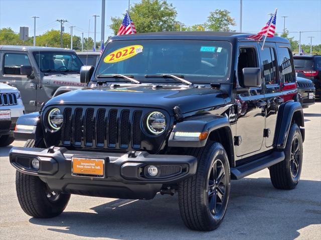 2022 Jeep Wrangler Unlimited Sahara Altitude 4x4 2022 Jeep Wrangler Unlimited Sahara Altitude 4x4