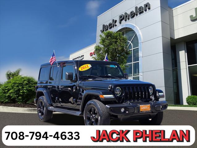 2022 Jeep Wrangler Unlimited Sahara Altitude 4x4 2022 Jeep Wrangler Unlimited Sahara Altitude 4x4