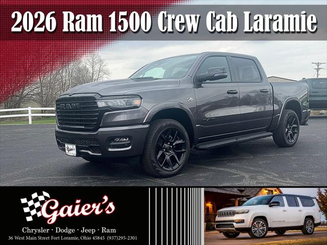 2026 RAM Ram 1500 RAM 1500 LARAMIE CREW CAB 4X4 57 BOX