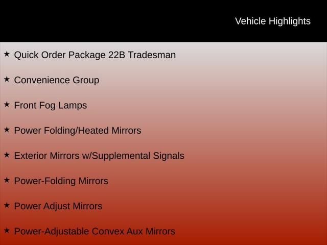 2026 RAM Ram ProMaster RAM PROMASTER 2500 TRADESMAN CARGO VAN HIGH ROOF 159 WB 2026 RAM Ram ProMaster RAM PROMASTER 2500 TRADESMAN CARGO VAN HIGH ROOF 159 WB