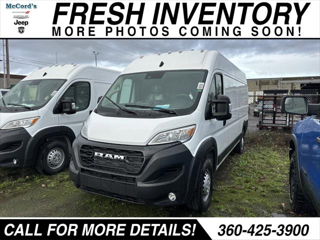 2026 RAM Ram ProMaster RAM PROMASTER 3500 TRADESMAN CARGO VAN HIGH ROOF 159 WB EXT 2026 RAM Ram ProMaster RAM PROMASTER 3500 TRADESMAN CARGO VAN HIGH ROOF 159 WB EXT