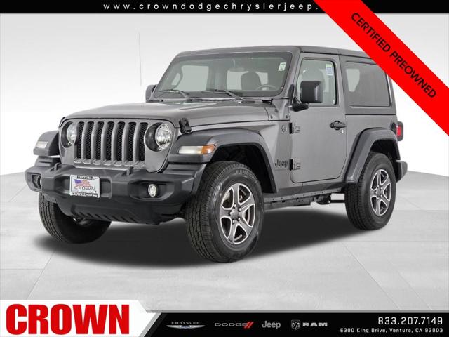 2023 Jeep Wrangler 2-Door Sport S 4x4 2023 Jeep Wrangler 2-Door Sport S 4x4