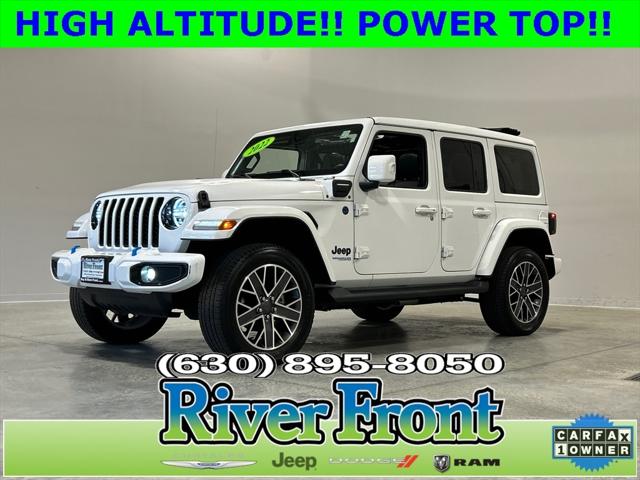 2022 Jeep Wrangler 4xe Unlimited High Altitude 4x4