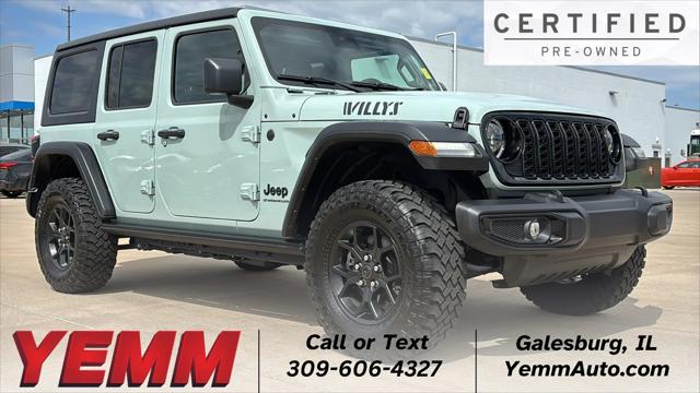 2024 Jeep Wrangler 4-Door Willys 4x4