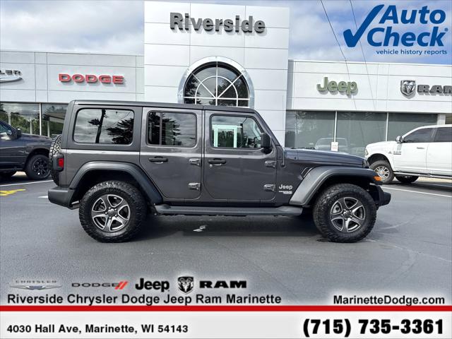 2018 Jeep Wrangler Unlimited Sport S 4x4