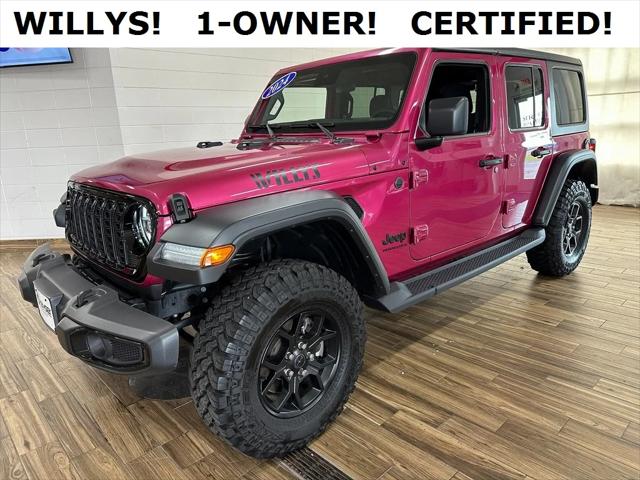 2024 Jeep Wrangler 4-Door Willys 4x4