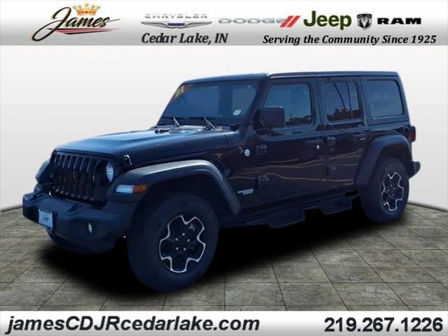2021 Jeep Wrangler Unlimited Sport S 4x4 2021 Jeep Wrangler Unlimited Sport S 4x4