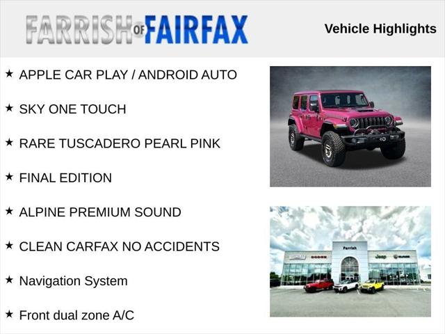 2024 Jeep Wrangler 4 Door Rubicon 392 Final Edition