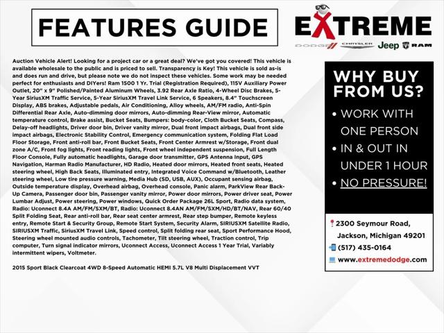 2015 RAM 1500 Sport 2015 RAM 1500 Sport