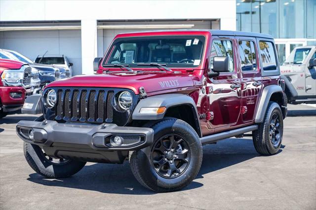 2021 Jeep Wrangler Unlimited Willys 4x4 2021 Jeep Wrangler Unlimited Willys 4x4