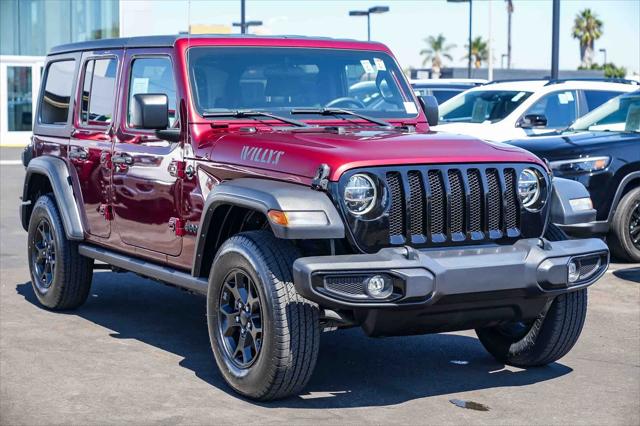 2021 Jeep Wrangler Unlimited Willys 4x4 2021 Jeep Wrangler Unlimited Willys 4x4