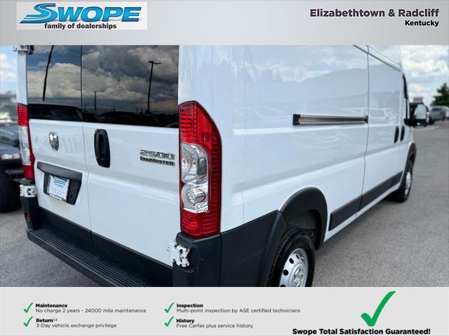2023 RAM ProMaster 2500 Cargo Van High Roof 159 WB 2023 RAM ProMaster 2500 Cargo Van High Roof 159 WB