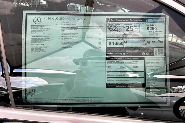 2026 Mercedes-Benz GLC 350e 4MATIC