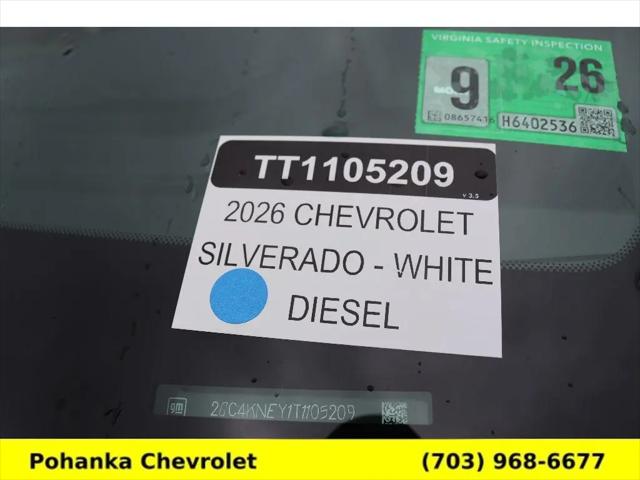 2026 Chevrolet Silverado 2500HD Crew Cab, Standard Bed, LT, 4WD