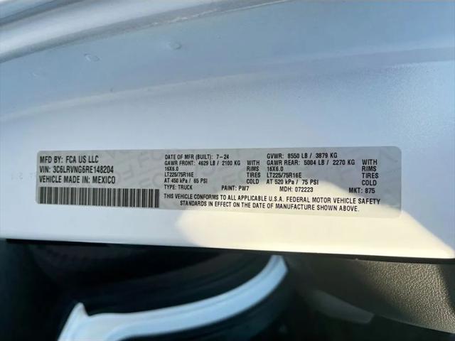 2024 Ram ProMaster Cargo Van Low Roof 118" WB w/Pass Seat